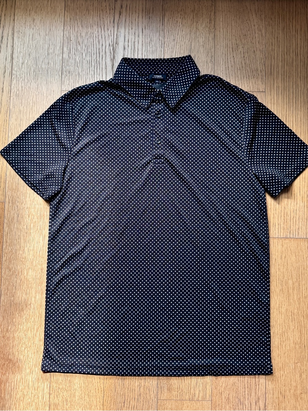 Express Black Golf Polo Shirt NWT - Size M